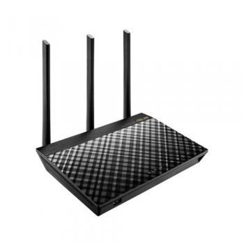 Router ASUS Gigabit Ethernet RT-AC66U AC1750 con AiMesh, Inalámbrico, 1300 Mbit/s, 4x RJ-45, 2.4/5GHz, 3 Antenas - Envío Gratis