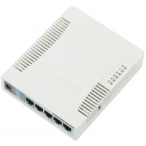 Router MikroTik Ethernet RB951G-2HnD, Inalámbrico, 5x RJ-45, 2.4GHz, Antena Interna 2.5dBi - Envío Gratis