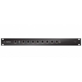 Router Ubiquiti Networks Gigabit Ethernet con Firewall EdgeRouter, 8x RJ-45, Negro - Envío Gratis