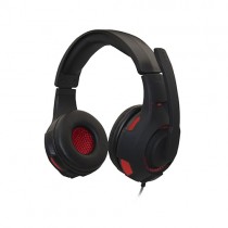 Naceb Audífonos Gamer NA-0304A, Alámbrico, 3.5mm, Negro/Rojo - Envío Gratis