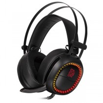 Tt eSPORTS Audífonos Gamer SHOCK PRO RGB, Alámbrico, 2 Metros, 3.5mm/USB, Negro - Envío Gratis