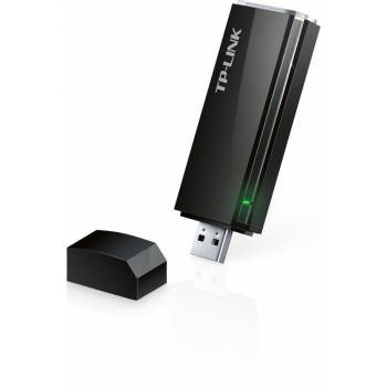 TP-Link Adaptador de Red USB AC1200, Inalámbrico, 2.4 y 5GHz - Envío Gratis