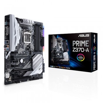 Tarjeta Madre ASUS ATX PRIME Z370-A, S-1151, Intel Z370, HDMI, 64GB DDR4, para Intel ― Compatibles solo para 8va Generación - En