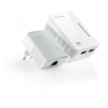 TP-Link Kit Extensor Powerline AV500 TL-WPA4220KIT, Inalámbrico, 2x RJ-45, 300 Mbit/s - Envío Gratis