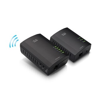 Linksys Kit Adaptador de Red Powerline PLWK400, 200 Mbit/s - Envío Gratis