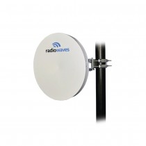 RadioWaves Antena Direccional MMS3-11V, 37.9dBi, 10.7 - 11.7GHz - Envío Gratis