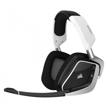 Corsair Audífonos Gamer VOID PRO RGB 7.1, Inalámbrico, USB, Negro/Blanco - Envío Gratis