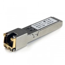 StarTech.com Módulo Transceptor de Fibra Óptica SFP Gigabit Conector RJ45 Ethernet Compatible Cisco Mini GBIC, 100m - Envío Grat