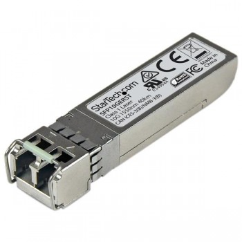 StarTech.com Módulo Transceptor de Fibra SFP + 10GBase-ER, Mini GBIC, Monomodo LC, 40km, DDM, para Cisco SFP-10G-ER - Envío Grat