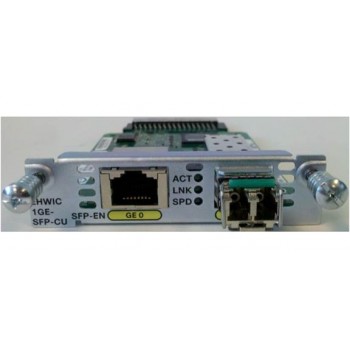 Cisco Módulo de Red NIM-1GE-CU-SFP, 1000 Mbit/s, 1 x GE/SFP, 1x RJ-45 - Envío Gratis