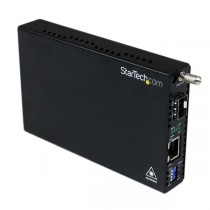 StarTech.com Convertidor de Medios Gigabit Ethernet UTP RJ45 a Fibra con una Ranura SFP Disponible - Envío Gratis