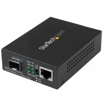 StarTech.com Convertidor de Medios Ethernet Gigabit a Fibra con SFP abierto - Envío Gratis