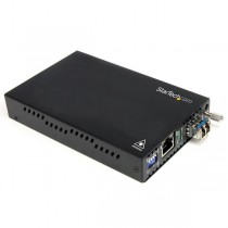 StarTech.com Convertidor de Medios Gigabit Ethernet RJ45 a Fibra Óptica LC Multimodo, 550 Metros - Envío Gratis