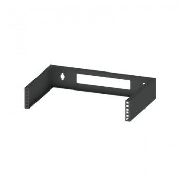 LinkedPRO Rack Abierto Liviano para Montaje en Pared, 2U, Negro - Envío Gratis