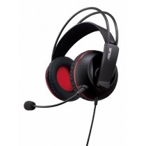 ASUS Audífonos Gamer Cerberus, Alámbrico, 3.5mm, Negro/Rojo - Envío Gratis