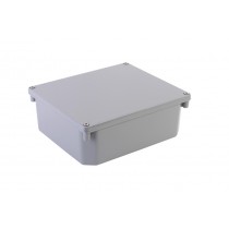 txPRO Gabinete de Aluminio para Exteriores, 25.2 x 9.1cm, Gris - Envío Gratis