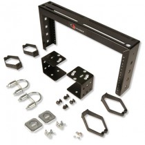 Siemon Rack Abierto de Acero con Montaje para Charola Porta Cables, 4UR, Negro - Envío Gratis