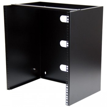 StarTech.com Bracket de Pared para Rack 12U, hasta 20Kg, Negro - Envío Gratis