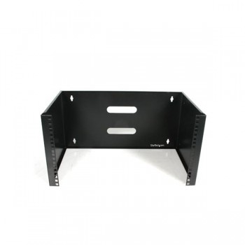 StarTech.com Soporte de Montaje en Pared 6U, para Patch Panel Parcheo de 12'', Negro - Envío Gratis