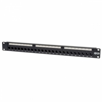 Tripp Lite Panel de Conexión Cat6 para Rack 1U, 24 Puertos RJ45 - Envío Gratis