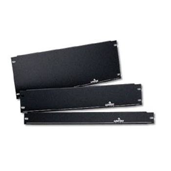 Leviton Placa Ciega Estándar para Rack, 1UR, Negro - Envío Gratis