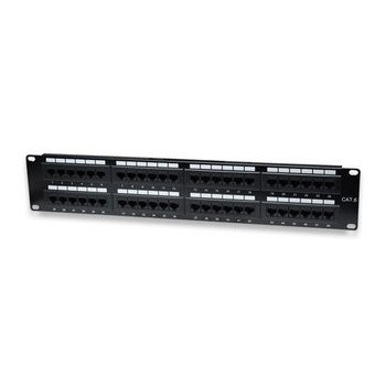 Intellinet Panel de Parcheo Cat6, 2U, 48 Puertos - Envío Gratis