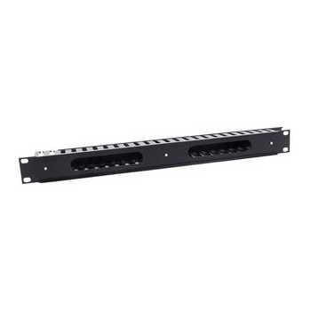 Intellinet Organizador Horizontal de Cables Metálico para Rack/Gabinete 19'', 1U, 5cm - Envío Gratis