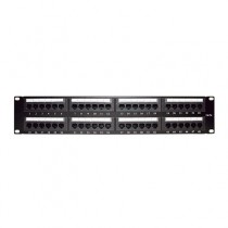 LinkedPRO Panel de Parcheo Cat5e UTP 19'', 48 Puertos, 2U, Negro - Envío Gratis