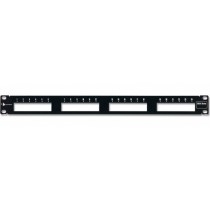 Siemon Panel de Parcheo MAX Modular, 24 Puertos, Plano, 1U, Negro - Envío Gratis