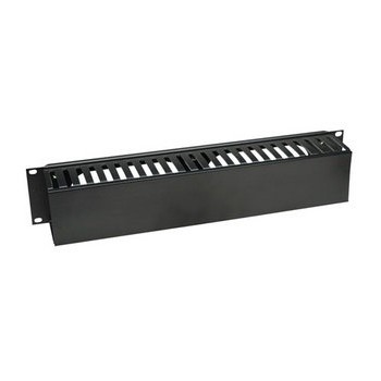 Intellinet Organizador Horizontal de Cables con Tapa de Plástico para Rack Gabinete 19 '', 2U - Envío Gratis