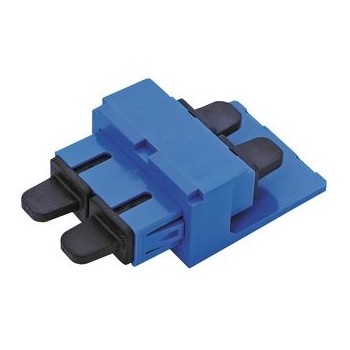 Panduit Módulo Suministrado con Adaptador de Fibra Óptica SC Monomodo Dúplex, Azul - Envío Gratis