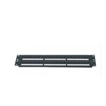 Enson Panel de Parcheo Cat6 para Rack de 19'', 48 Puertos, 1U, Negro - Envío Gratis