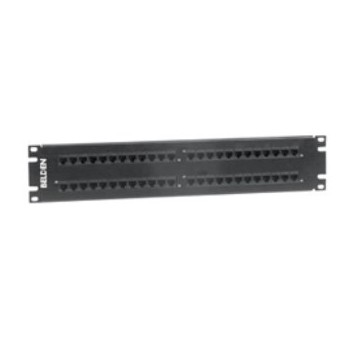 Belden Panel de Parcheo Cat5e, 2U, 48 Puertos, Negro - Envío Gratis