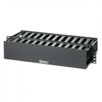 Panduit Organizador Horizontal de Cable Doble para Rack de 19'', 2U, Negro - Envío Gratis