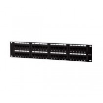 ConduNet Panel de Parcheo para Rack de 19'', RJ-45, 48 Puertos, Negro - Envío Gratis