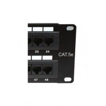 Nexxt Solutions Panel de Parcheo para Rack de 19'', Cat5e, 48x RJ-45 - Envío Gratis