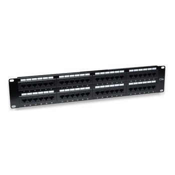 Intellinet Panel de Parcheo Cat5e, 2U, 48 Puertos - Envío Gratis