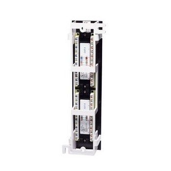 Intellinet Panel de Parcheo Cat6, 12 Puertos, Negro - Envío Gratis