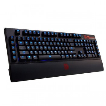 Teclado Gamer Tt eSports POSEIDON Z Forged, Blue Switch, Alámbrico, 1.8 Metros, Negro (Inglés) - Envío Gratis