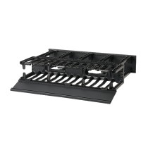 Panduit Organizador Horizontal de Cable NM2, 2U, Negro - Envío Gratis