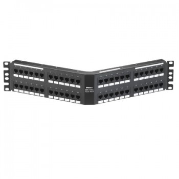 Panduit Panel de Parcheo Cat6, RJ-45, 48 Puertos, Negro - Envío Gratis