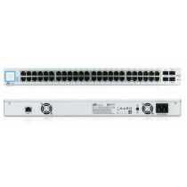 Switch Ubiquiti Networks Gigabit Ethernet UniFi US-48, 48 Puertos 10/100/1000Mbps + 2 Puertos SFP + 2 Puertos SFP+, 140 Gbit/s -