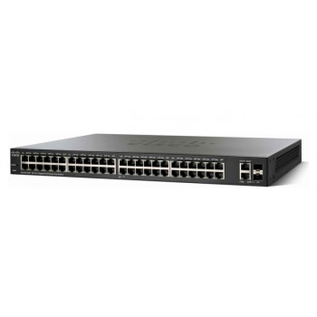 Switch Cisco Gigabit Ethernet SG220-50, 48 Puertos 10/100/1000Mbps + 2 Puertos SFP+, 100 Gbit/s, 8192 Entradas - Gestionado - En