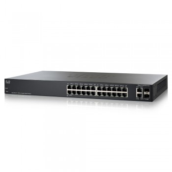 Switch Cisco Gigabit Ethernet SG200-26, 10,100,1000 Mbps, 52Gbit/s, 26 Puertos, 8000 Entradas – Gestionado - Envío Gratis