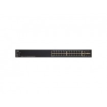 Switch Cisco Fast Ethernet SF550X-24P-K9, 24 Puertos 10/100Mbps + 2 Puertos SFP+, 84.8 Gbit/s, 16.000 Entradas - Gestionado - En