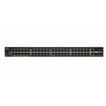 Switch Cisco Gigabit Ethernet SG350X-48MP, 48 Puertos 10/100/1000Mbps + 2 Puertos SFP+, 176 Gbit/s, 16.000 Entradas - Gestionado