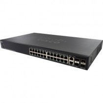 Switch Cisco Gigabit Ethernet SG550X-24-K9, 24 Puertos 10/100/1000Mbps + 2 Puertos SFP+, 128 Gbit/s, 16.000 Entradas Gestionado 