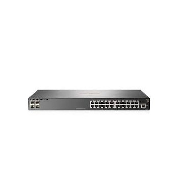 Switch HPE Gigabit Ethernet Aruba 2930F 24G 4SFP, 24 Puertos 10/100/1000Mbps + 4 Puertos SFP, 56 Gbit/s, 32.768 Entradas - Envío