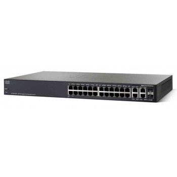 Switch Cisco Gigabit Ethernet SG350-28MP PoE 382W, 24 Puertos 10/100/1000 Mbps 2 Puertos SFP, 56 Gbit/s, 16,384 Entradas - Envío