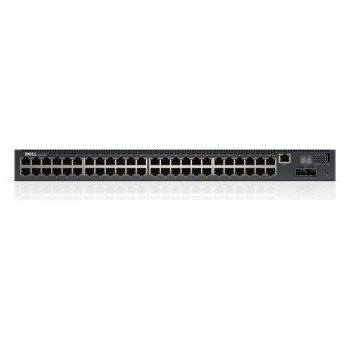 Switch Dell Gigabit Ethernet PowerConnect N2048P, 48 Puertos 10/100/1000Mbps + 2 Puertos SFP, 220 Gbit/s, 8192 Entradas - Envío 